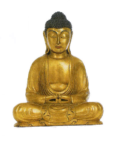 Bild von Buddha gold 31 cm
