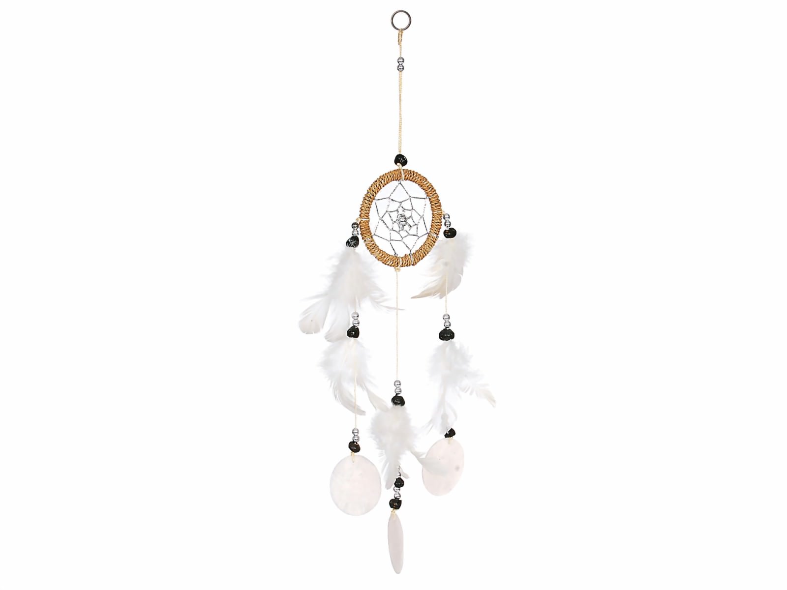 Bild von Dreamcatcher mit Muscheln natur 6 cm