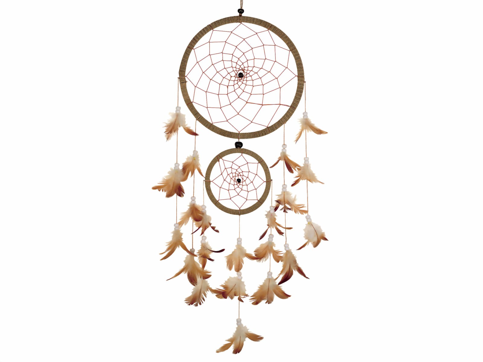 Bild von Dreamcatcher 2er Lederoptik natur
