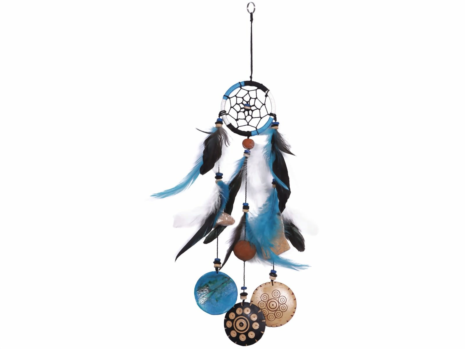 Bild von Dreamcatcher Kokos türkis 6 cm