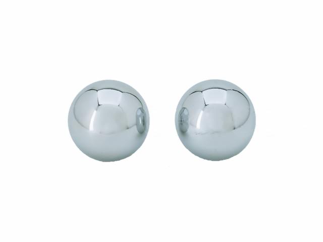 Bild von Qigong Kugeln silberfarben ø 40 mm massiv
