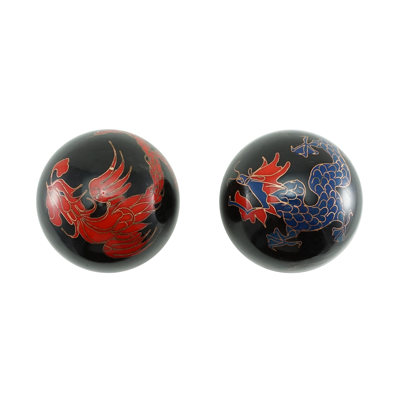 Bild von Qigong Kugeln Drache & Phönix ø 55 mm EOL