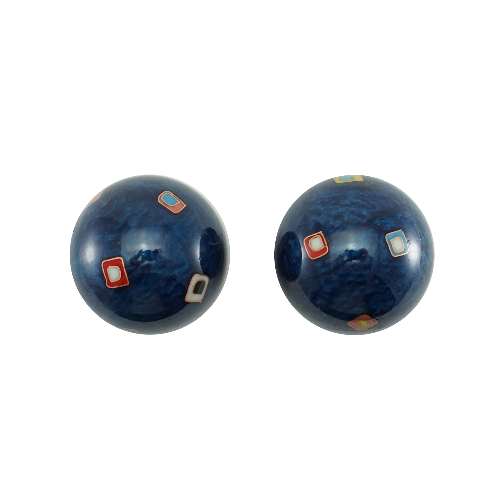 Bild von Qigong Kugeln Farbenspiel blau ø 40mm EOL