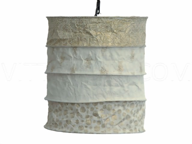 Bild von Lokta Lampenschirm Calais natur-gold