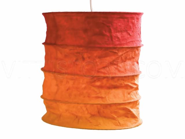 Bild von Lokta Lampenschirm Nevada rot-orange