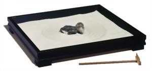Bild von Zengarten Master schwarz 30x30 cm